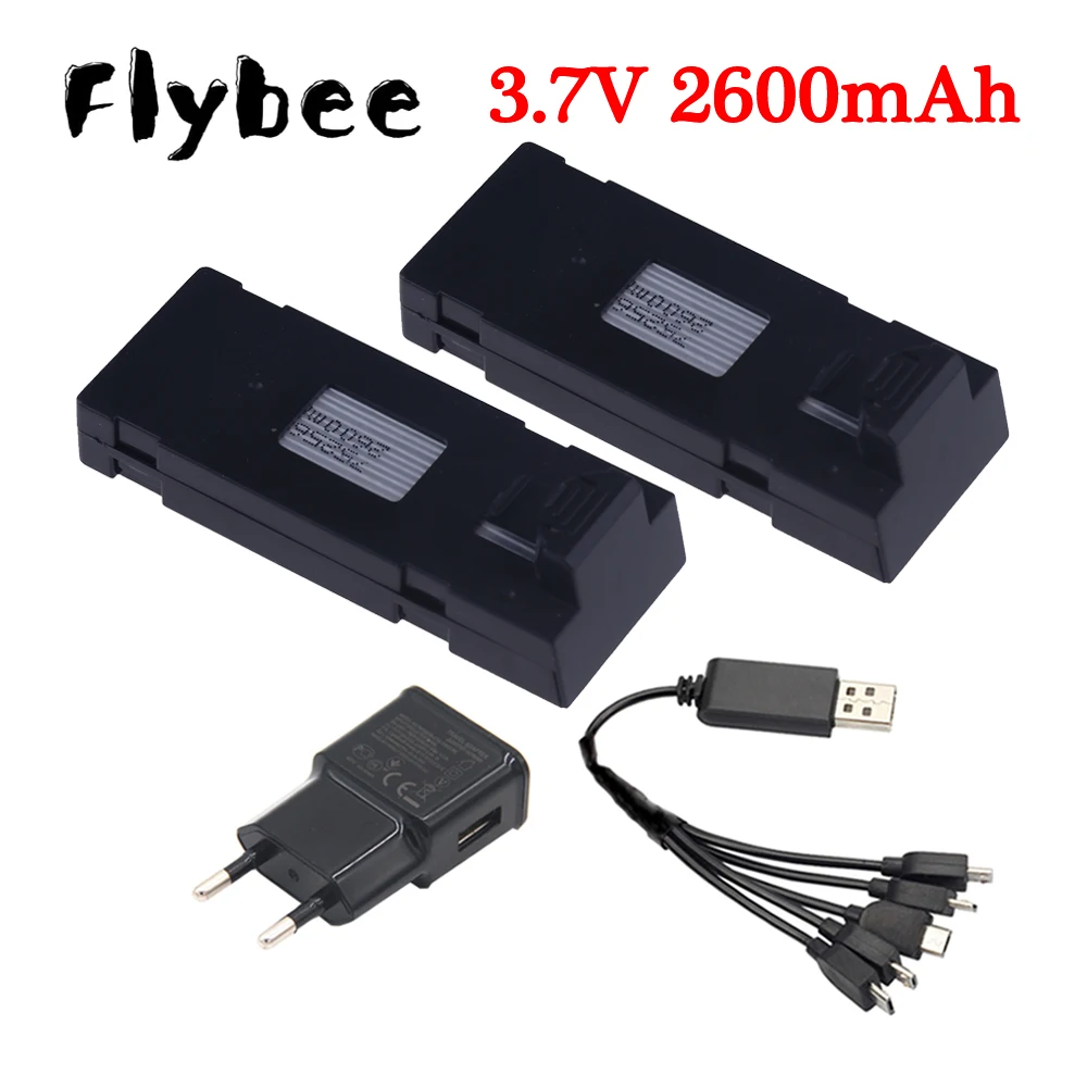 Eachine Drone E58 - 3.7V 2600mAh RC Drone Batterij +