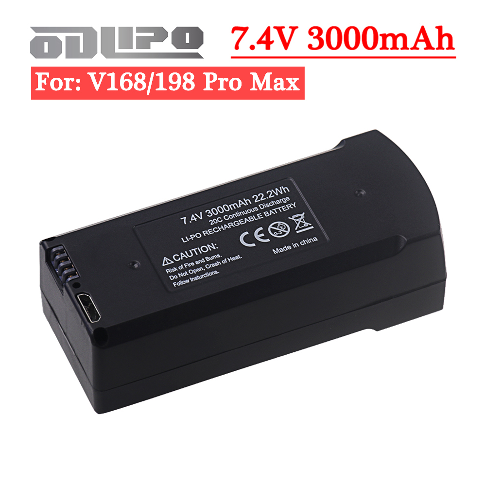Eachine Drone E58 - Originele 7.4V 3000Mah Drone Lipo Batterij