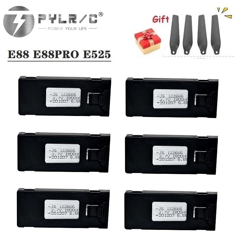 Eachine Drone E58 - 1/2/3/5/10 Stuks 3.7V 1800Mah RC Drone