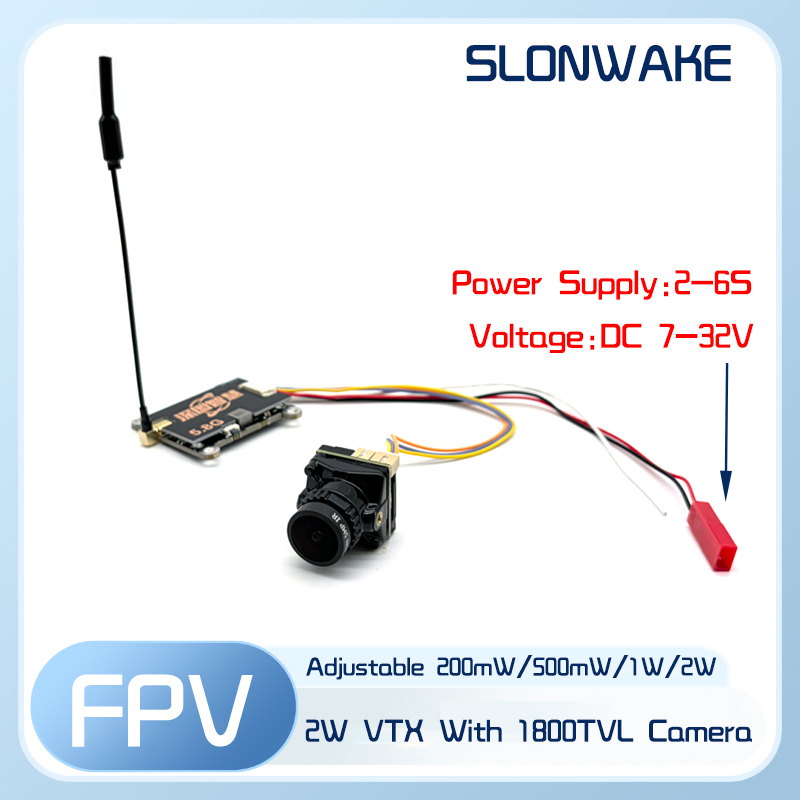 SLONWAKE 5.8G 56CH 2W zender V - Fpv Drone Frame recensie en prijs