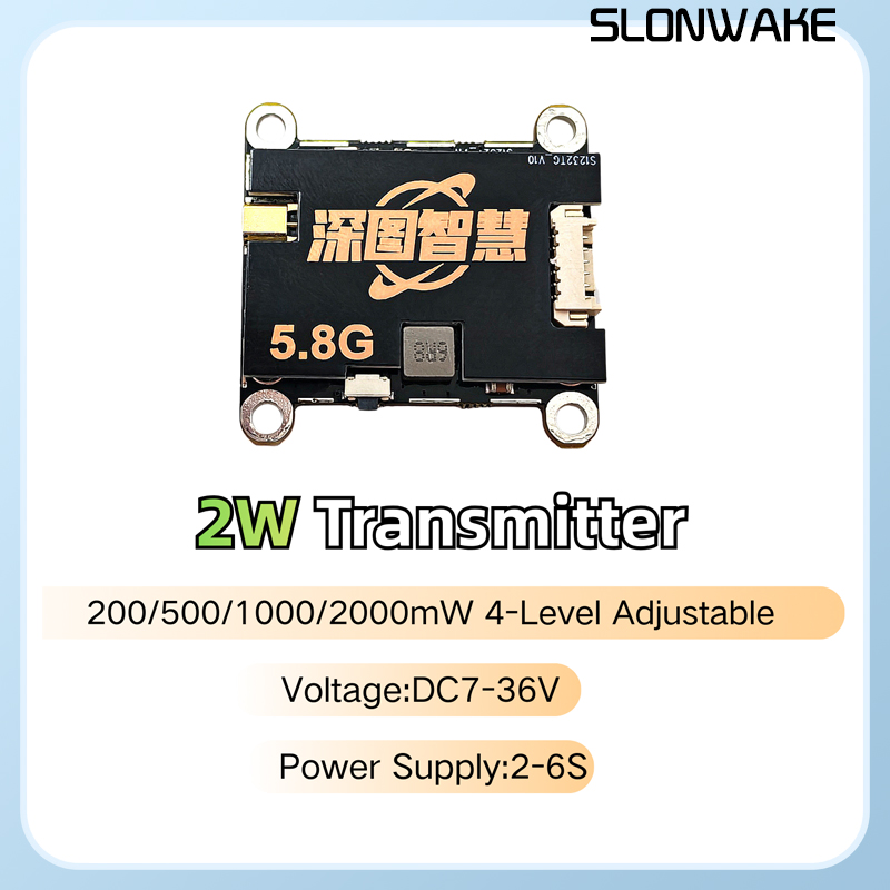SLONWAKE 5.8G 56CH 2W zender V - Fpv Drone Frame recensie en prijs