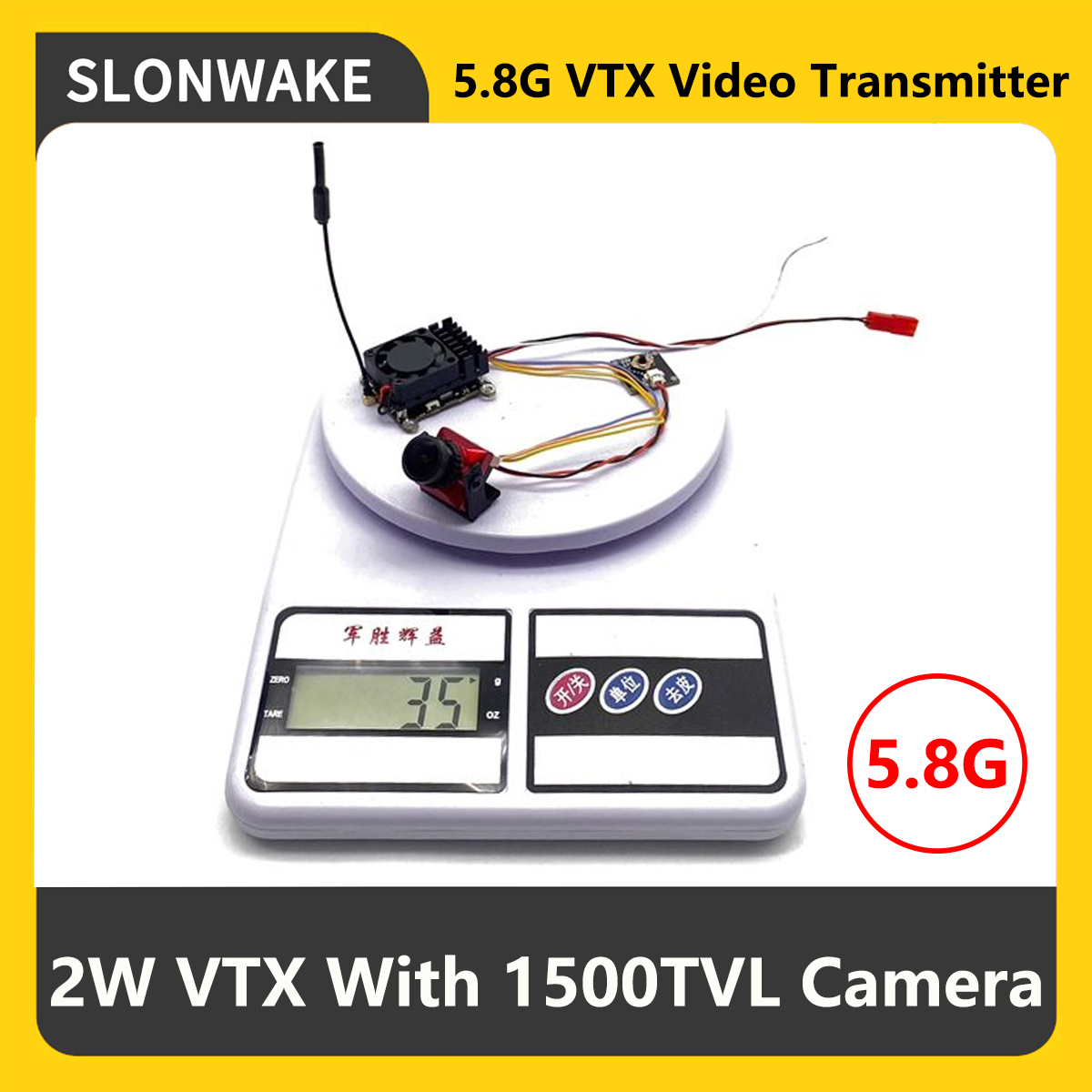 SLONWAKE 5.8G 2000mW FPV VTX Z - Fpv Drone Frame recensie en prijs