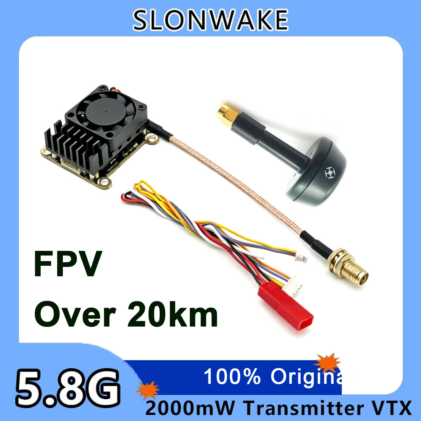 Nieuwe upgrade 5.8Ghz 2W verst - Fpv Drone Frame recensie en prijs