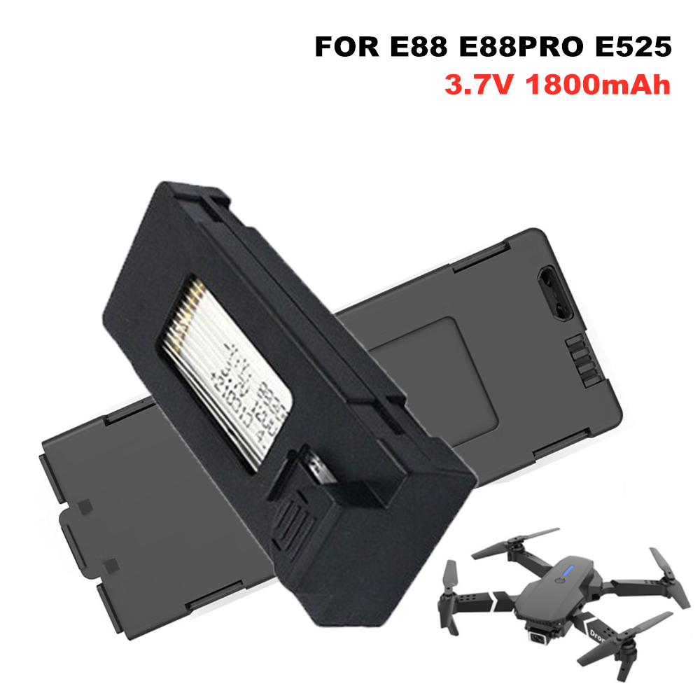 E88 Drone Batterij 3.7V 1800Ma - Eachine Drone E58 recensie en prijs