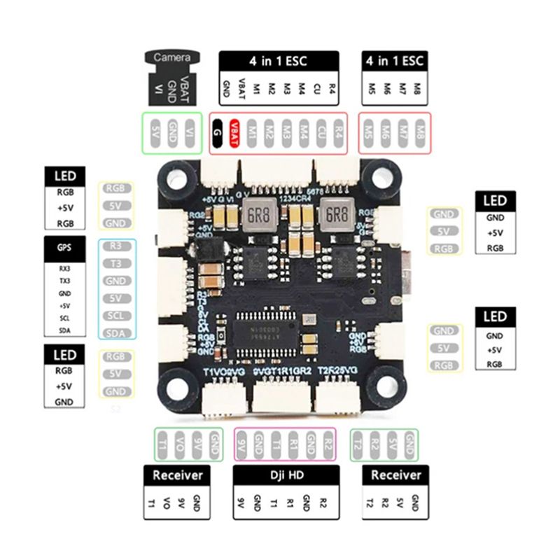 ABXE-F722 Vluchtcontroller 5V/ - Fpv Drone Flight Controller recensie en prijs