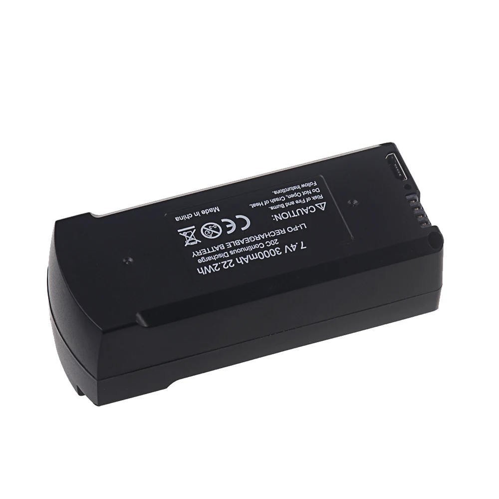 7.4v 3000mah batterij voor V19 - Eachine Drone E58 recensie en prijs