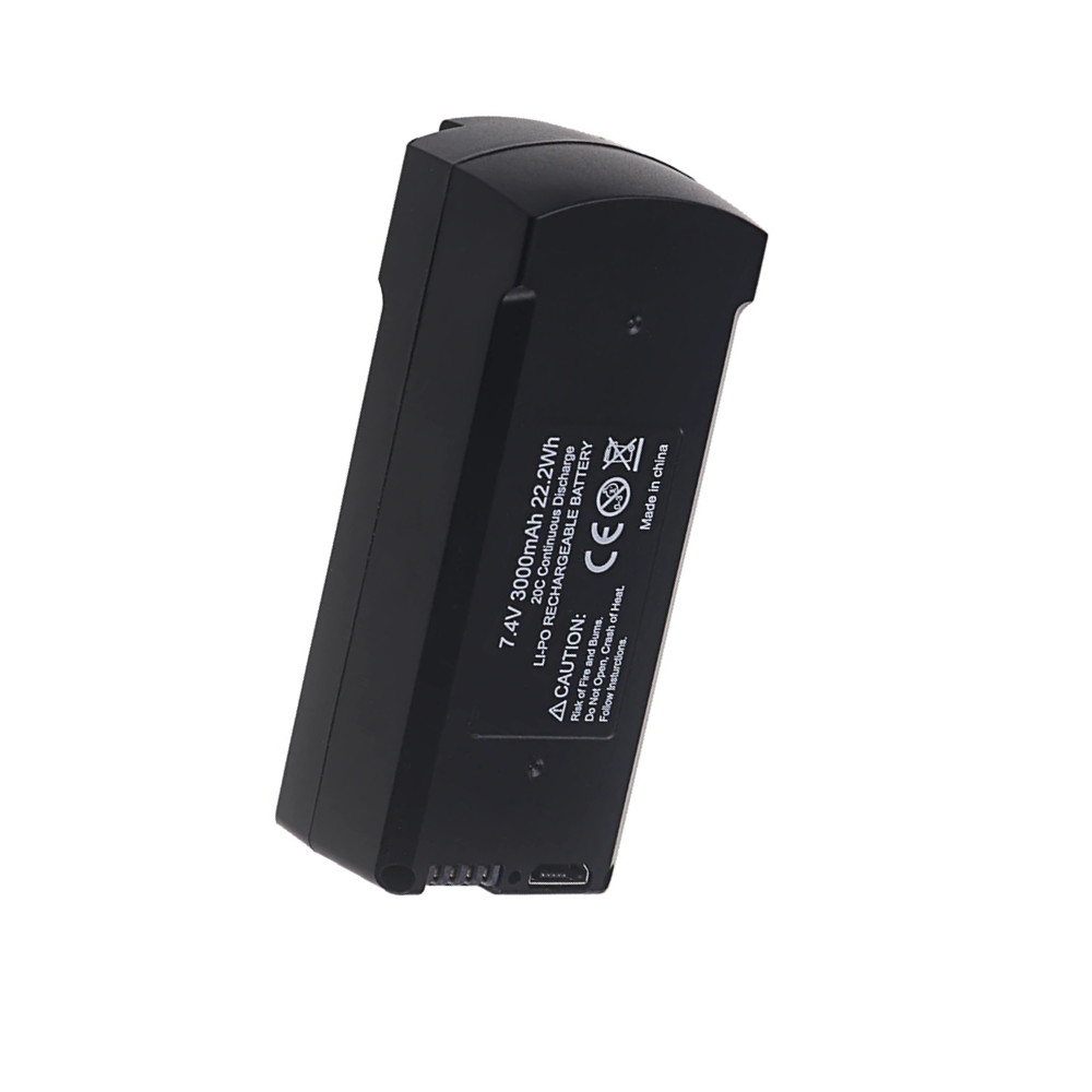 7.4v 3000mah batterij voor V19 - Eachine Drone E58 recensie en prijs