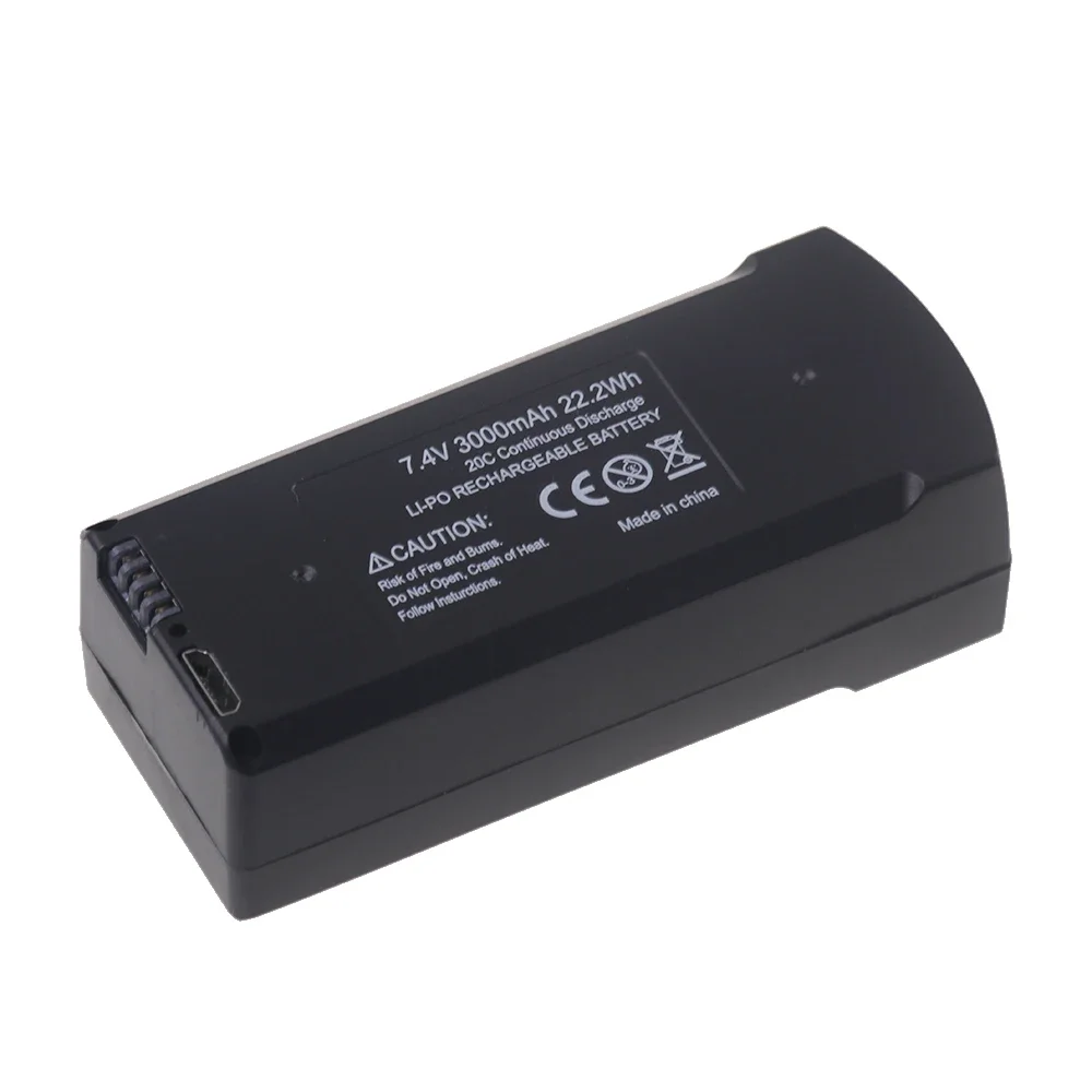 7.4v 3000mah batterij voor V19 - Eachine Drone E58 recensie en prijs