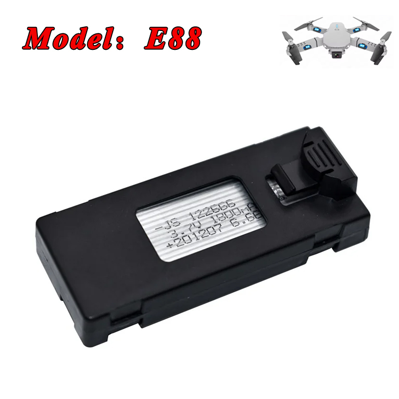 3.7V 1200mAh 1800mAh Lipo Batt - Eachine Drone E58 recensie en prijs