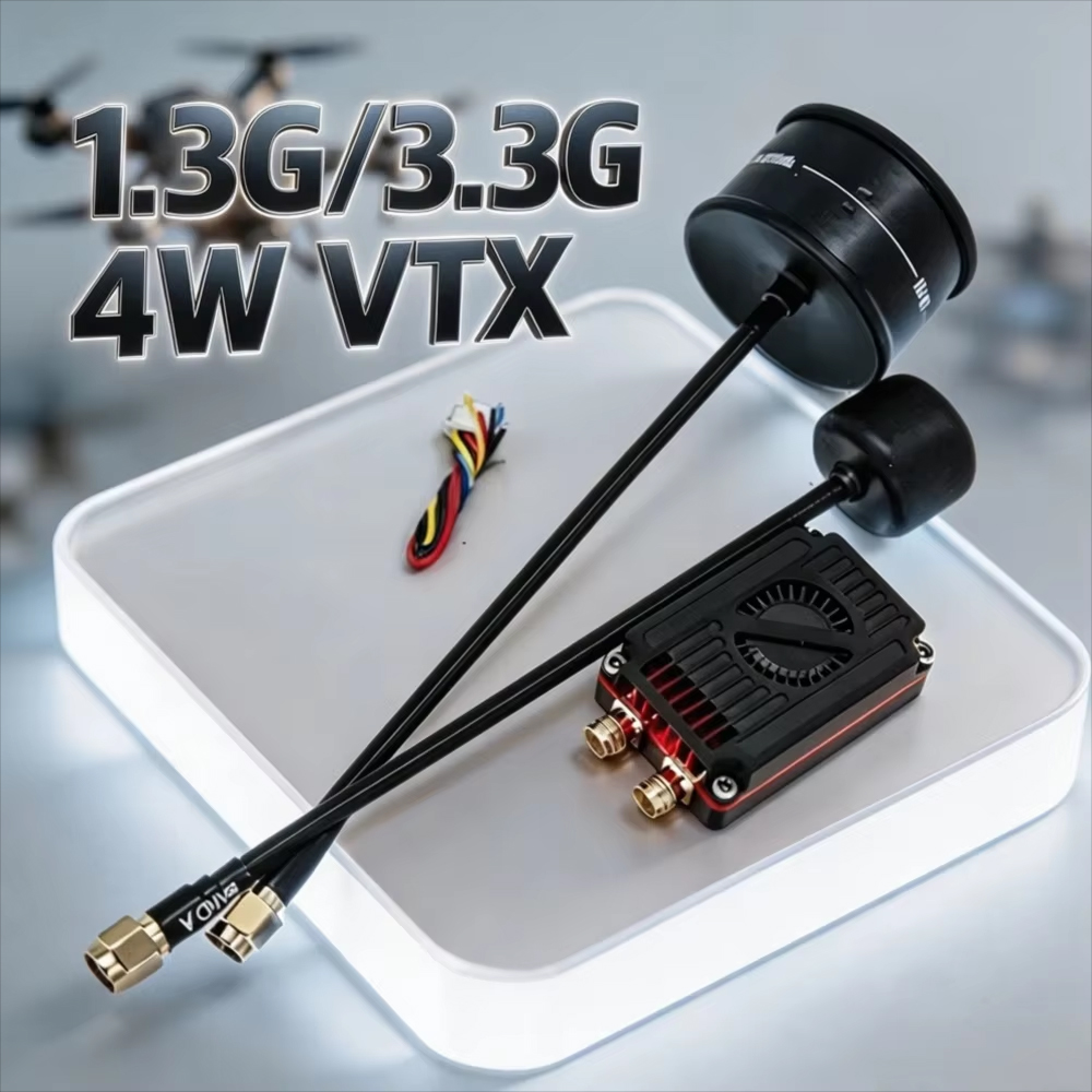 Rushfpv Rush 1.3G/3.3G 4W 7-30 - Fpv Drone Vtx recensie en prijs