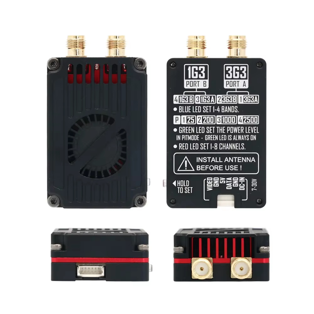 Rushfpv Rush 1.3G/3.3G 4W 7-30 - Fpv Drone Vtx recensie en prijs