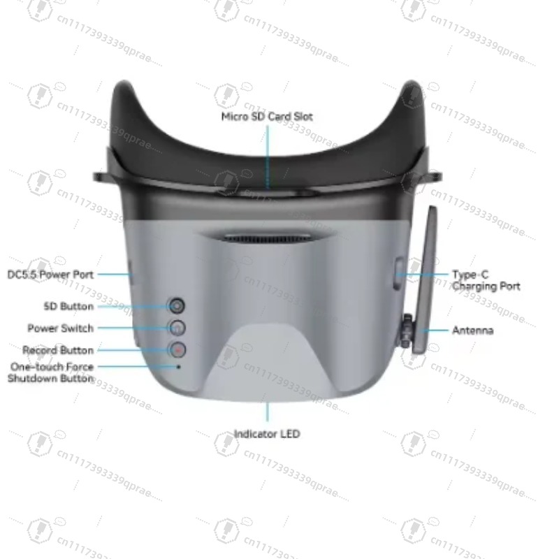 Analoge FPV-bril BETAFPV VR04  - Fpv Drone Goggles recensie en prijs