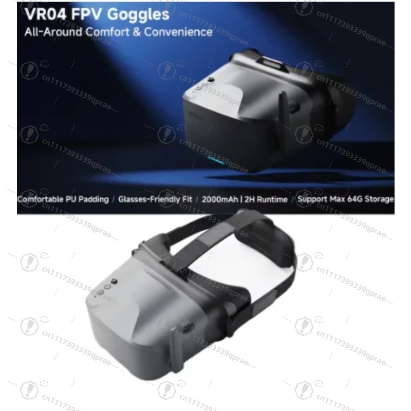 Analoge FPV-bril BETAFPV VR04  - Fpv Drone Goggles recensie en prijs