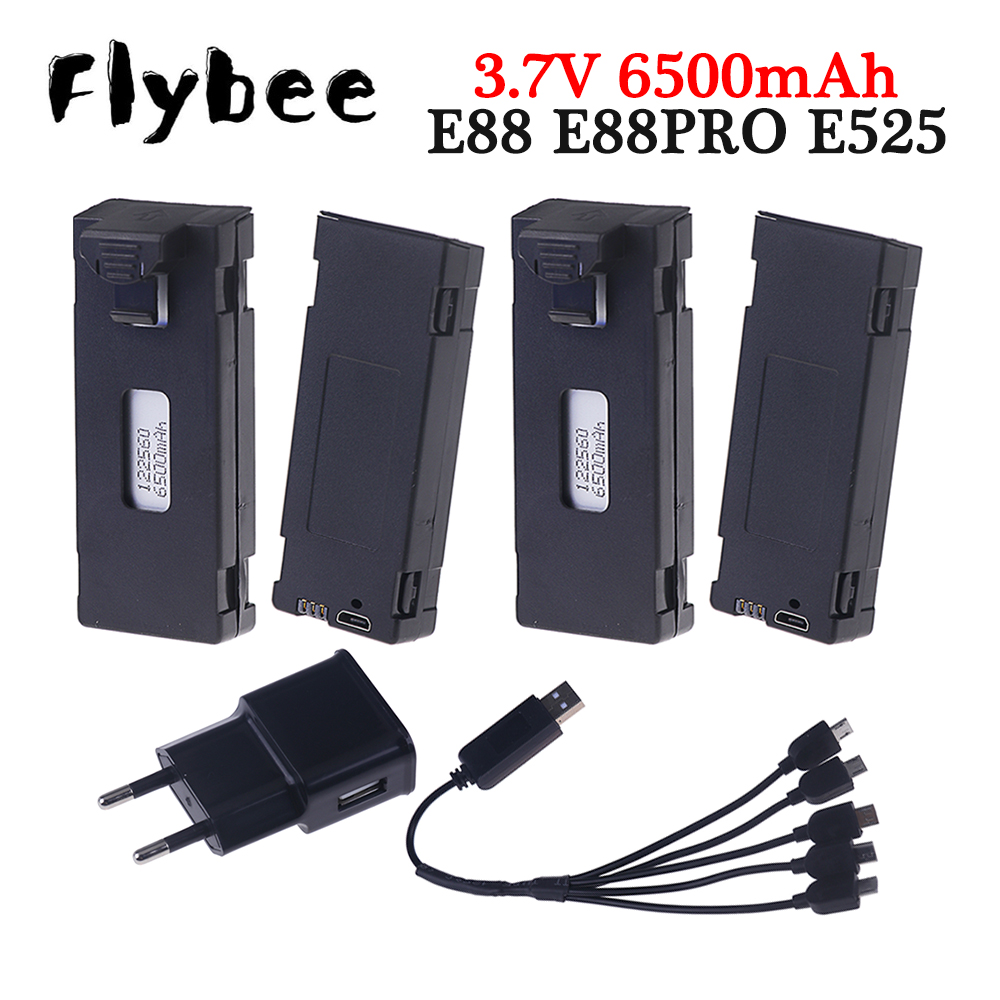 Oplaadbare 3.7V 6500Mah Batter - Eachine Drone E58 recensie en prijs